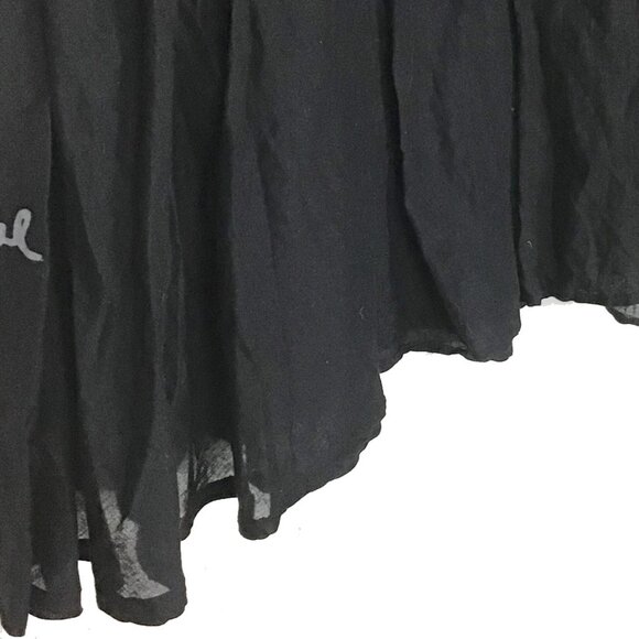 Desigual Black Embroidered Skirt - Picture 4 of 10